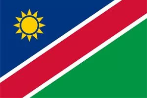 Namibia country overview flag