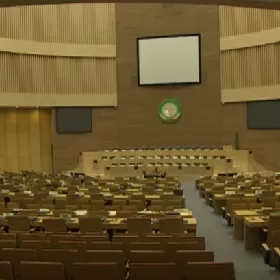 African Union Meeting Chamber