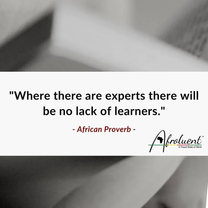 Where there are experts there will be no lack of learners.